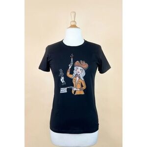 Mischief made Bang Bang t shirt plus fitted 3xl retro rockabilly